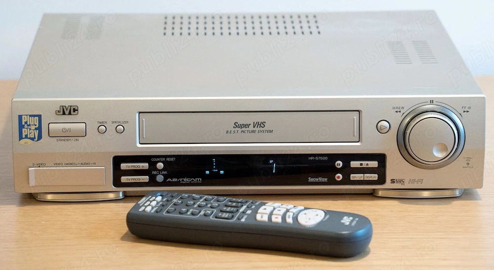 JVC  video  Svhs recorder semipro