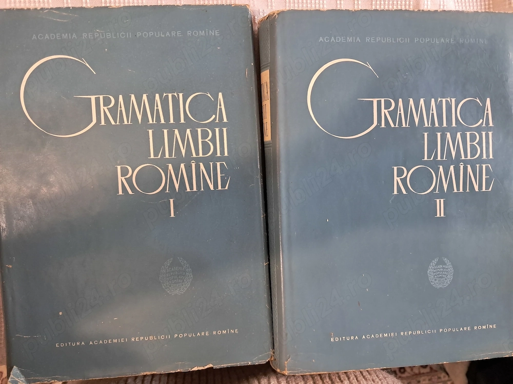 Gramatica limbii romîne (2 volume, 1963, Editura Academiei)