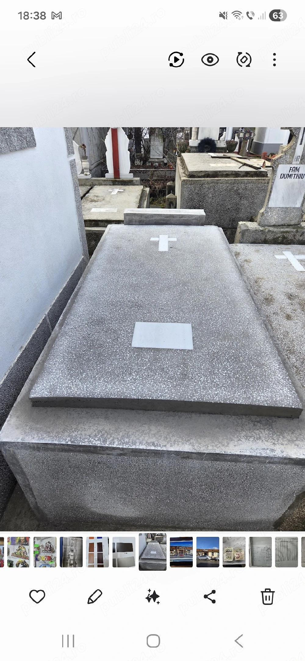 Vand loc de veci, cripta dubla