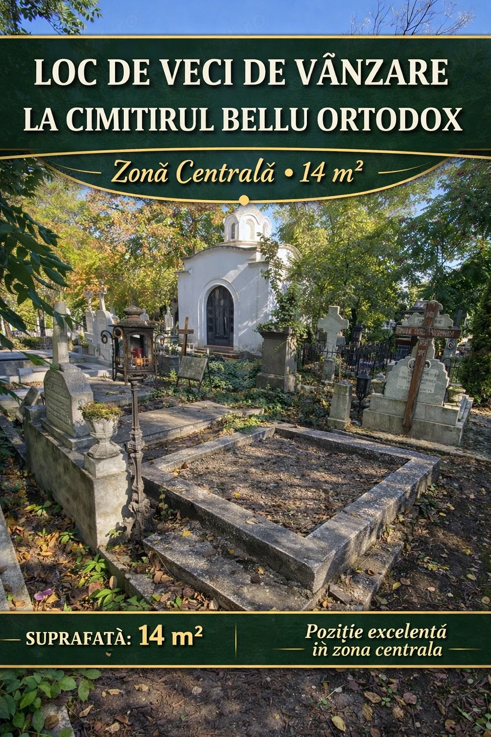 Locuri de veci Cimitirul Bellu Ortodox