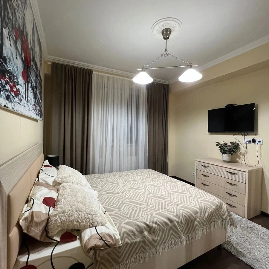 Inchiriez apartament cu 2 camere in zona Crangasi, centrala proprie