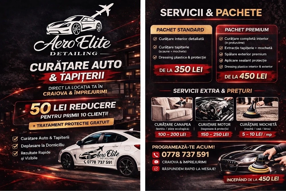 Detailing Auto La Domiciliu
