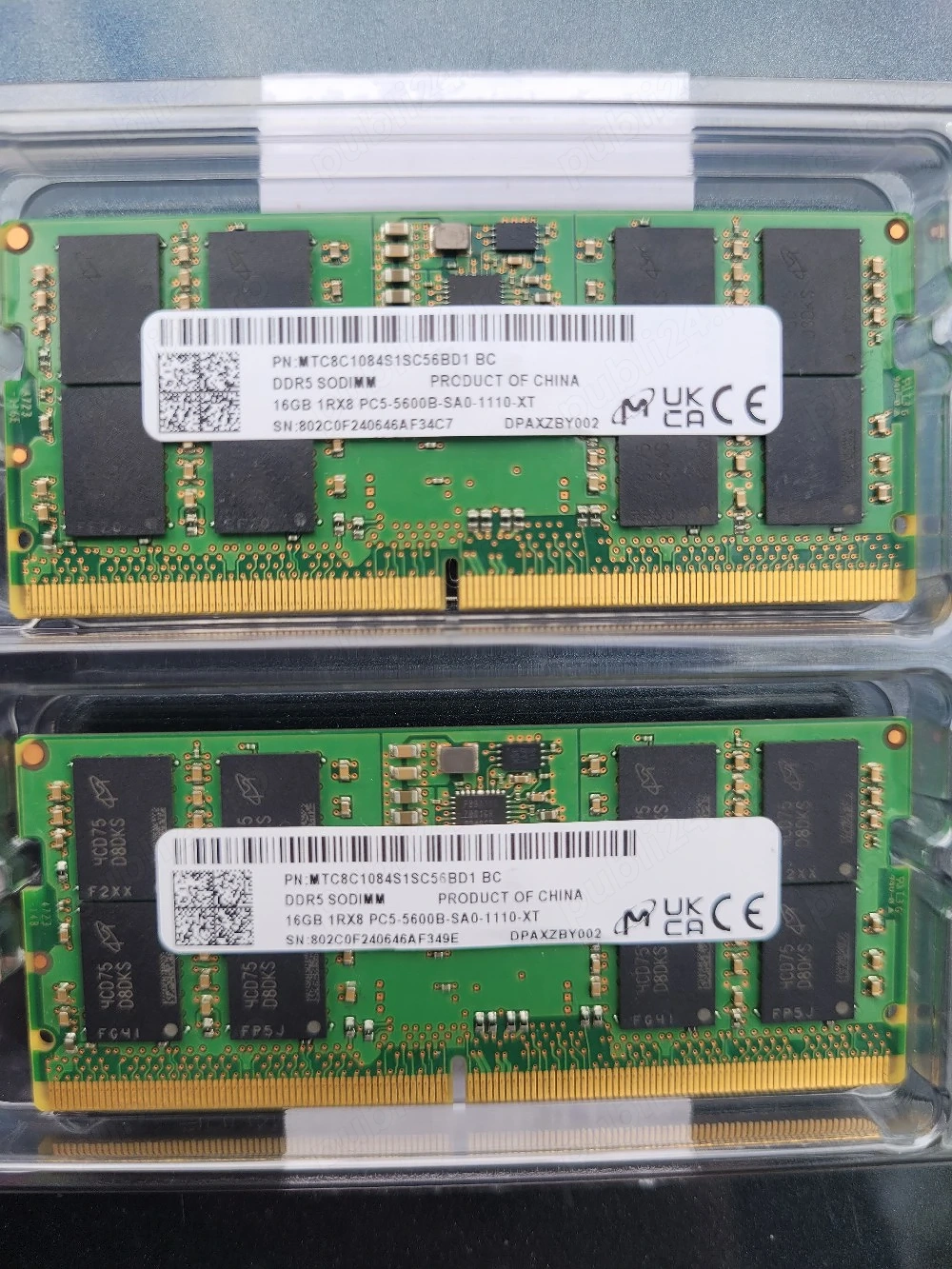 Kit memorii Ram Micron ddr5 32 gb (2x16)