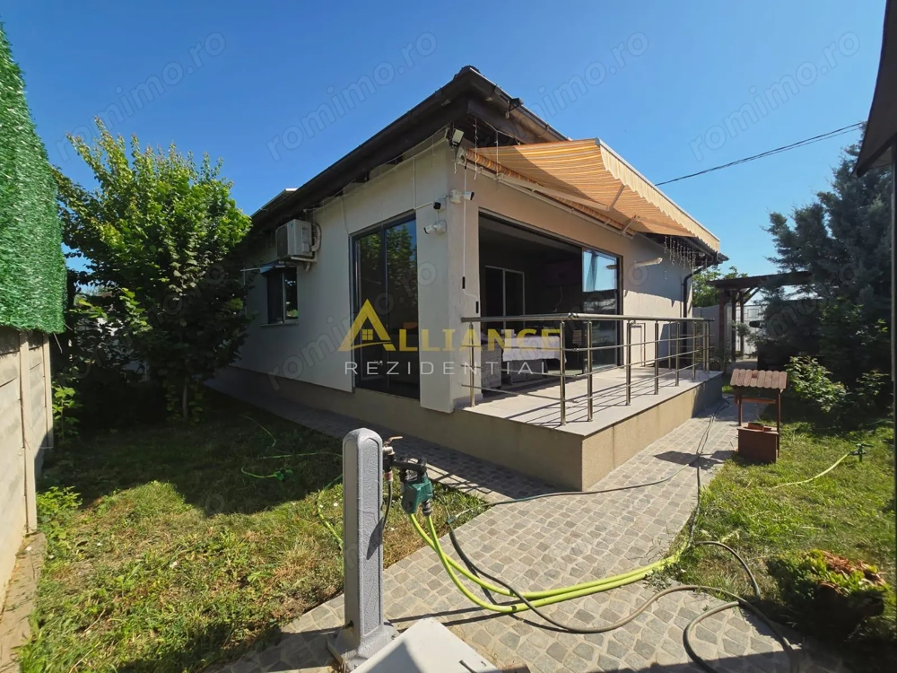 Casa individuala mobilata utilata ||3 camere 1 baie || teren 300mp