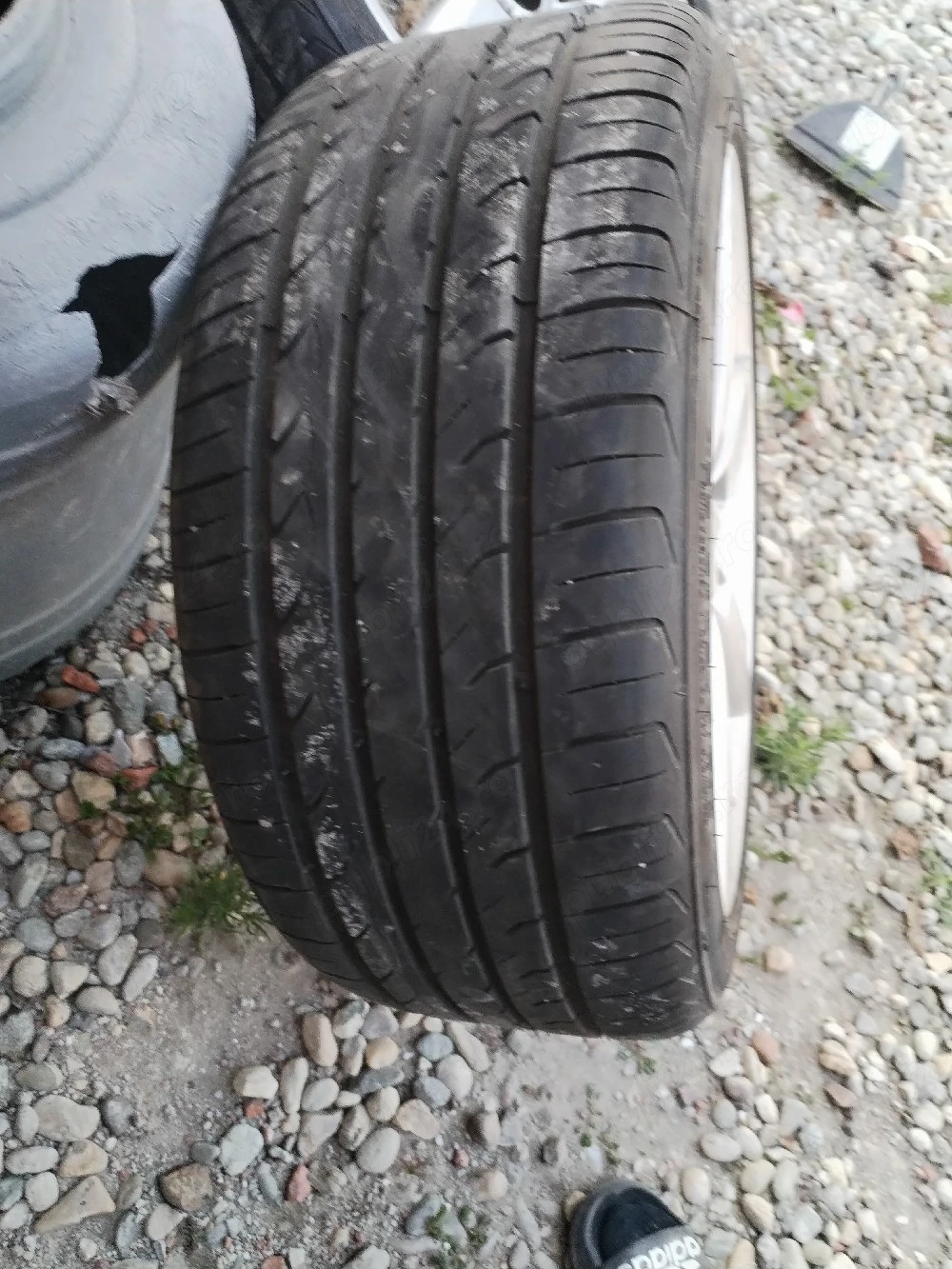 vand jante aliaj audi A4 cu tot cu anvelope de vara 245 40r18