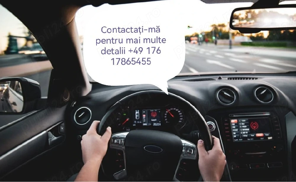 sunt interesat de un șofer categoria B