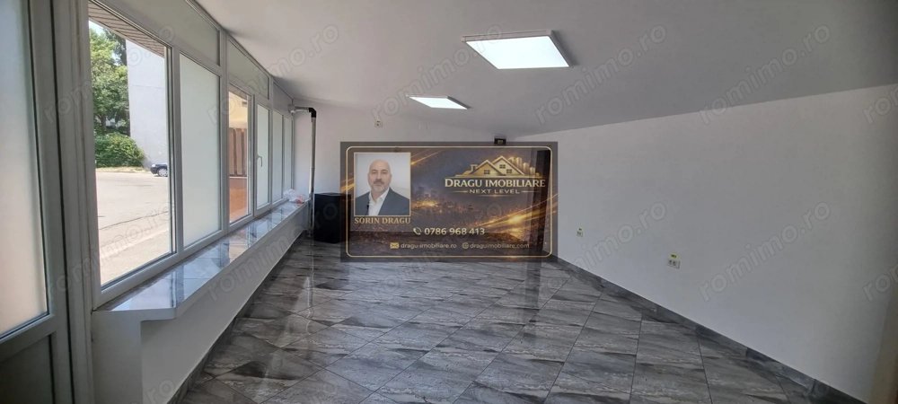 Spațiu comercial stradal – 65 mp, vizibilitate excelentă, zonă intens circulată