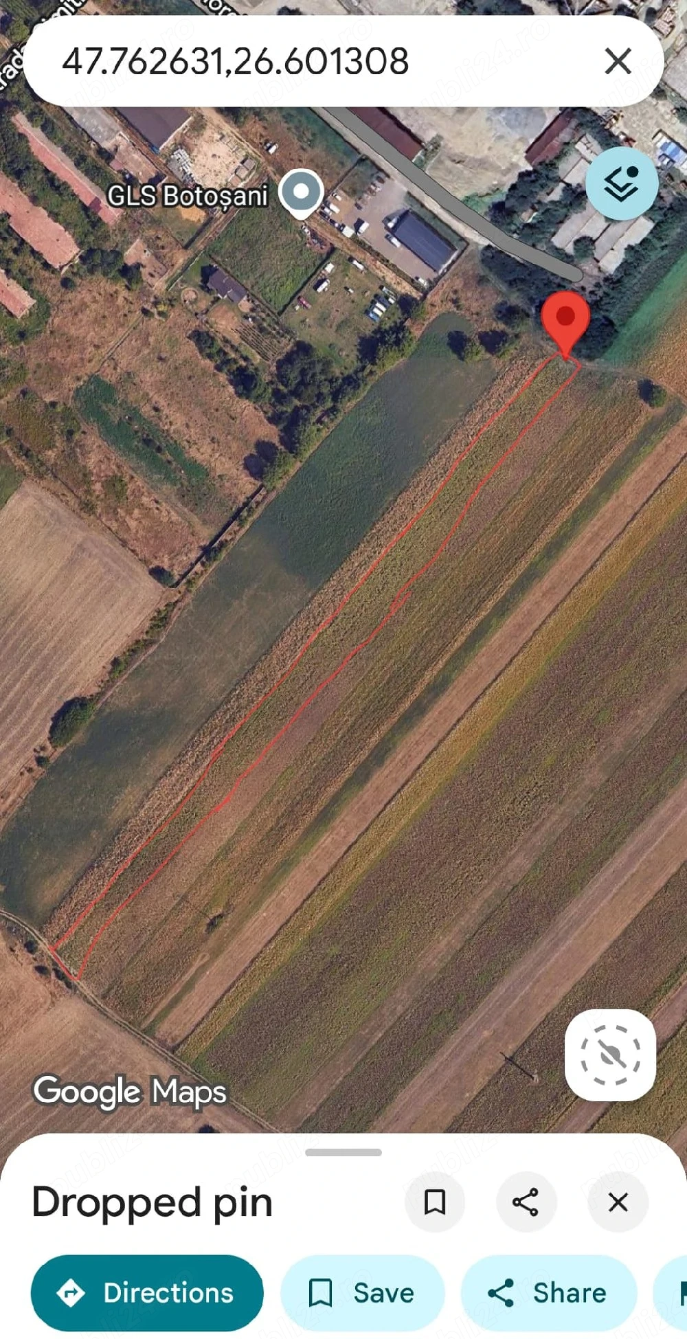 Teren Intravilan 5000mp, Cătămărești-Deal, Botoșani