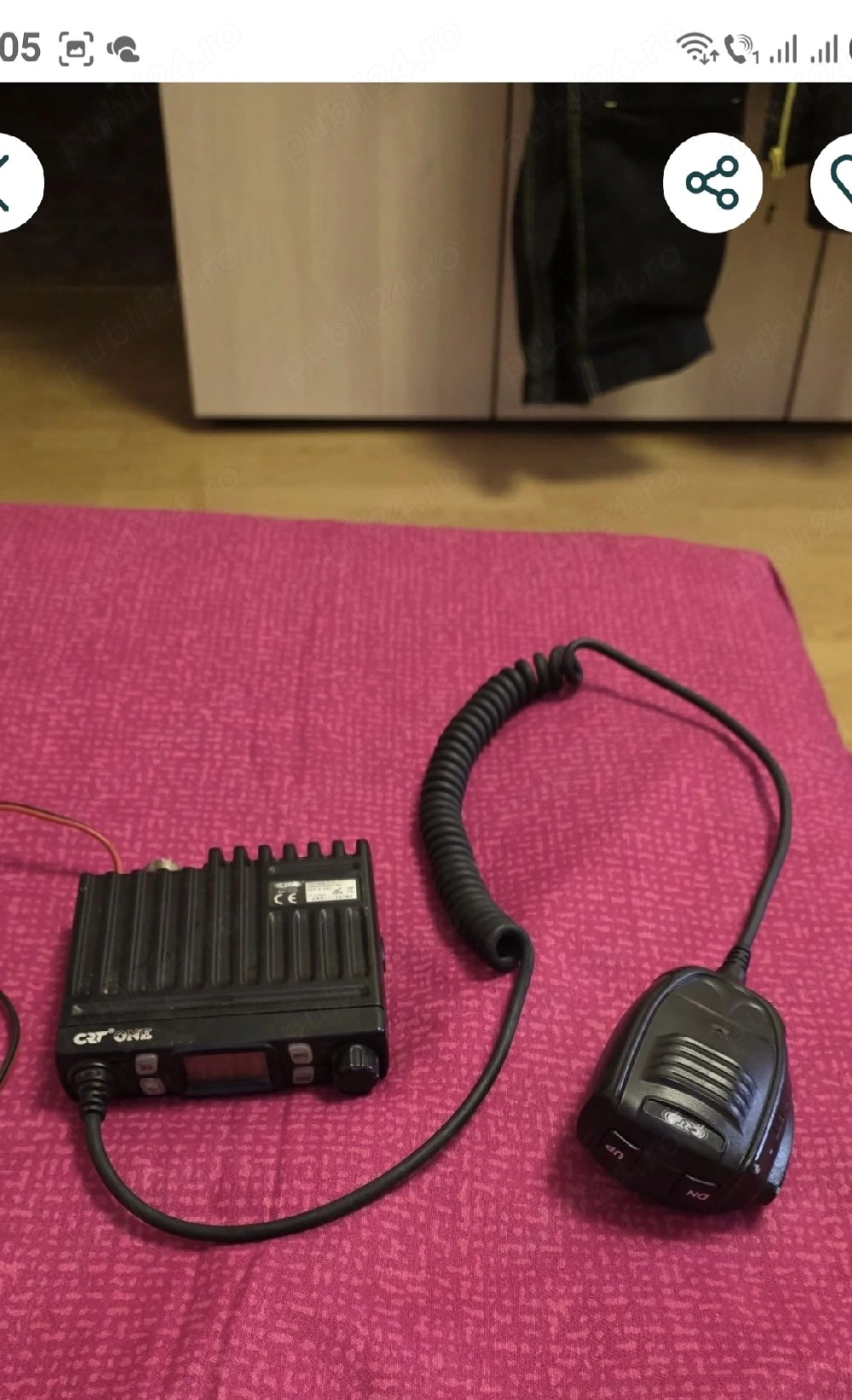 Vând stație CB 25W