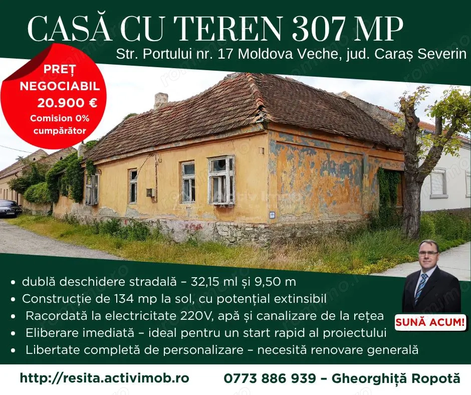 Casa in Moldova Veche