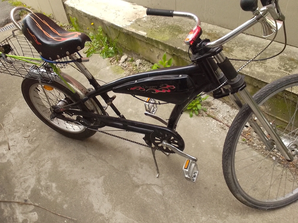 Bicicletă chopper originală 