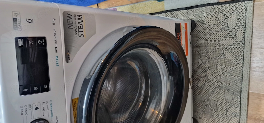 Mașină de spălat rufe Whirlpool pentru piese 