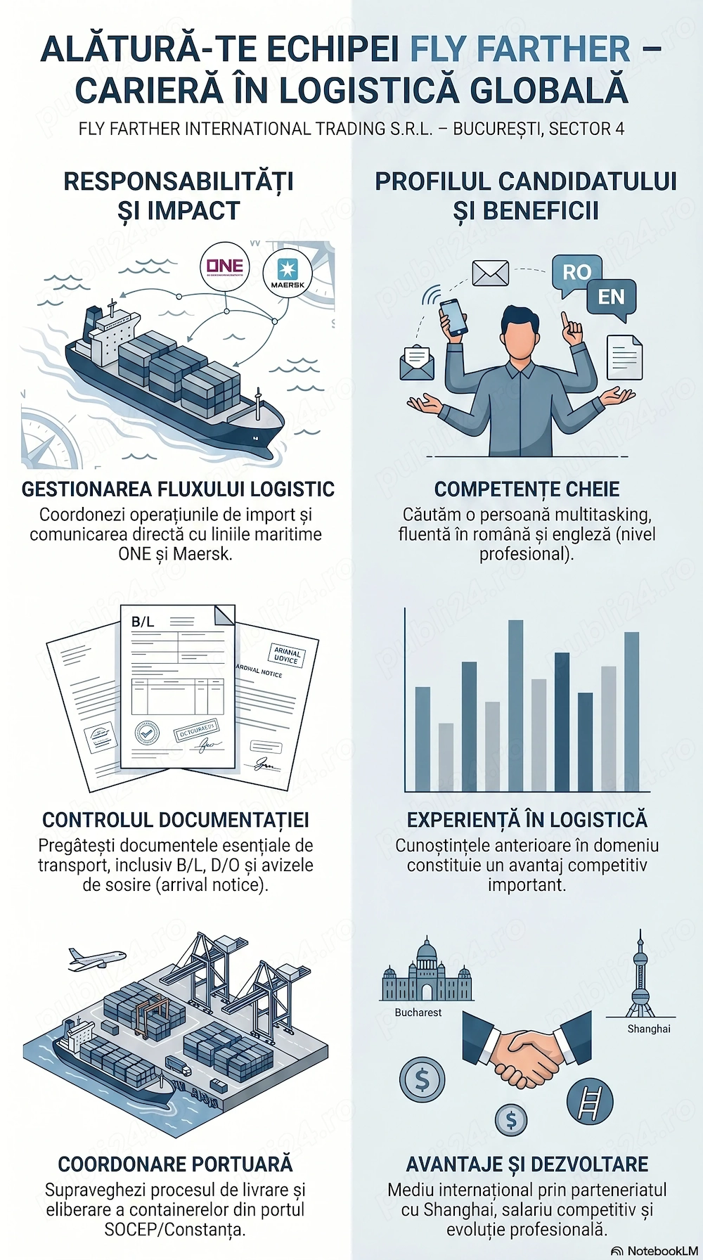 Anunț de angajare: Freight Forwarder   Import Operations