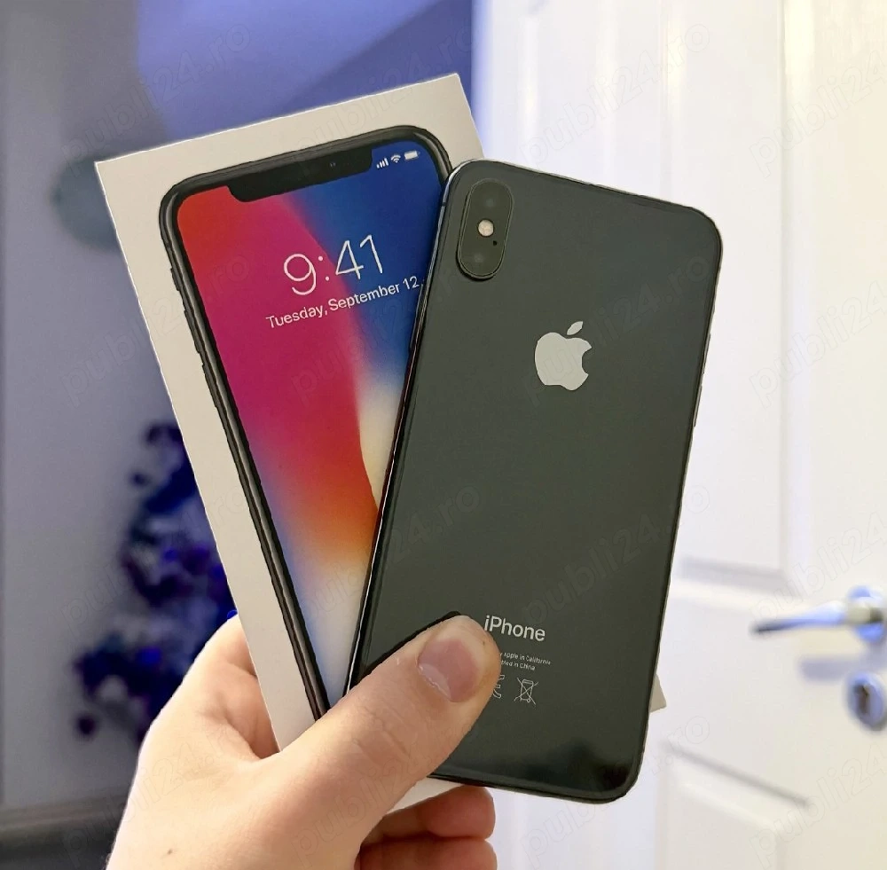 Iphone X Impecabil Black