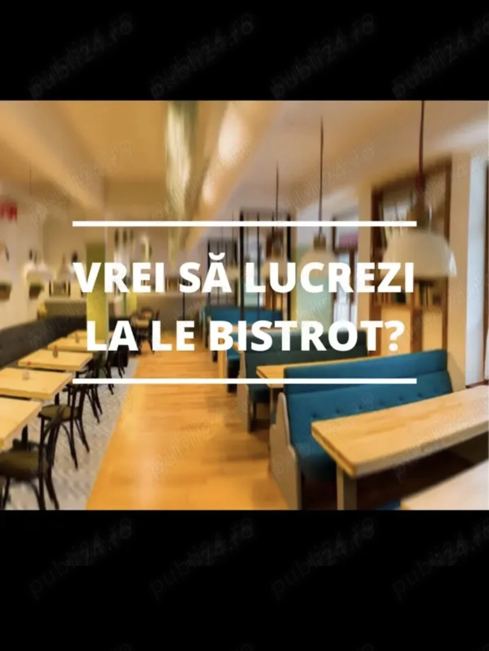 Le bistrot angajează pizzer cu experiență
