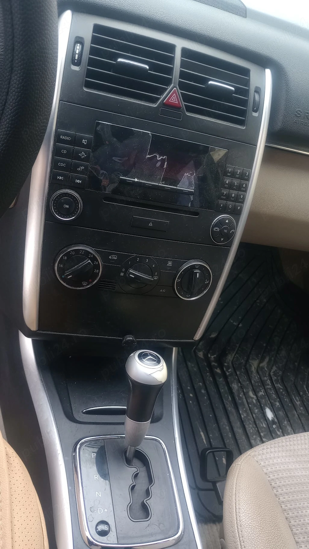 Vând Mercedes Benz clasa B,cutie automata,diesel,motor 2000cm,an 2007 ,probleme la cutie!!