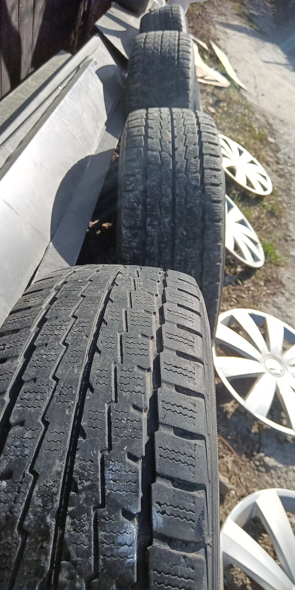 Vând Jante cu cauciucuri 195/60r16 C Sharan