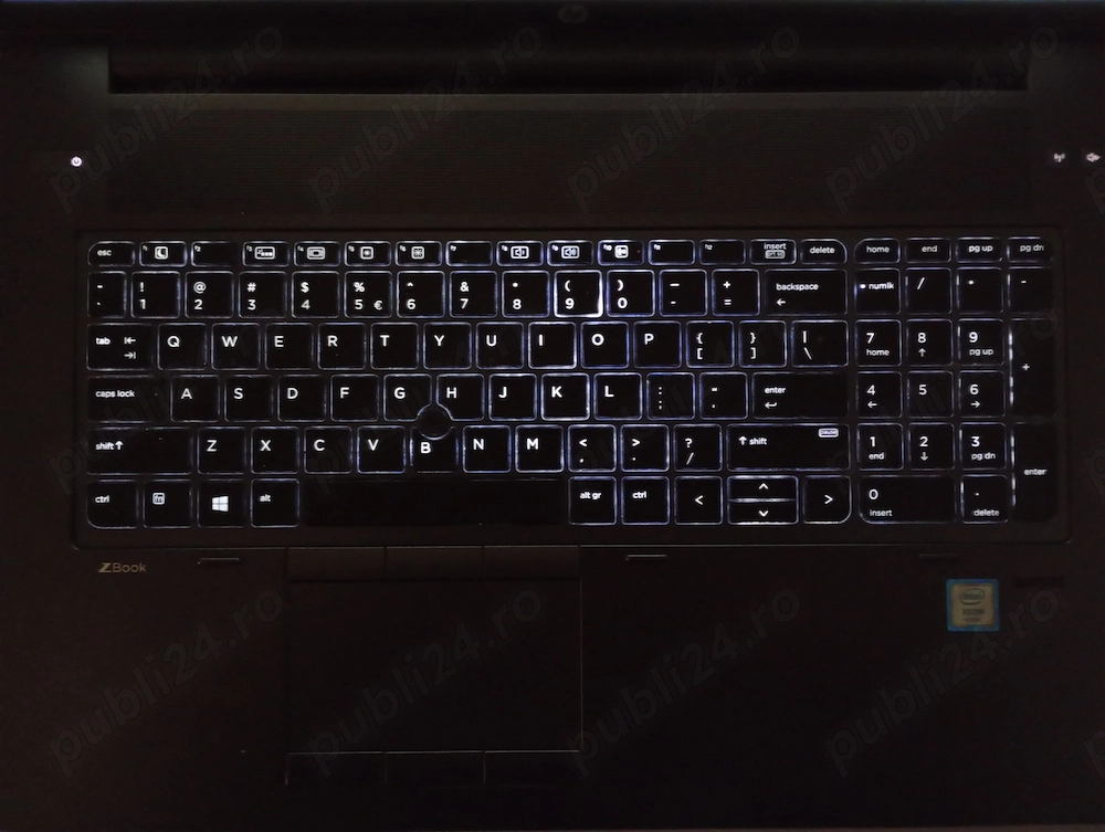HP Zbook 17 G3 FHD Xeon 3.8GHz 16GB RAM Nvidia 8GB DDR5 4 X SSD wwan