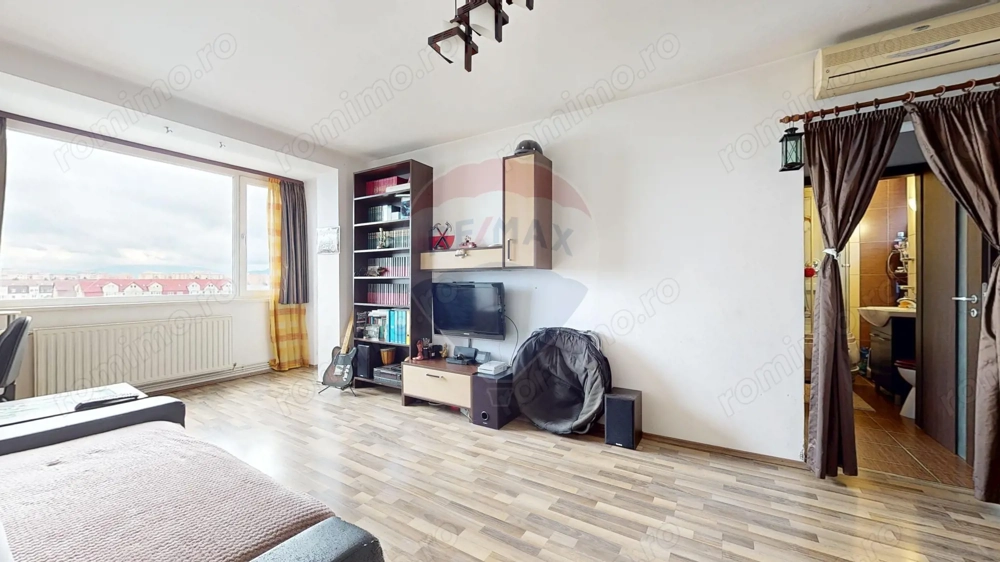 De vânzare: Panoramă, liniște și confort – 2 camere, etaj 8, Bd. Gării