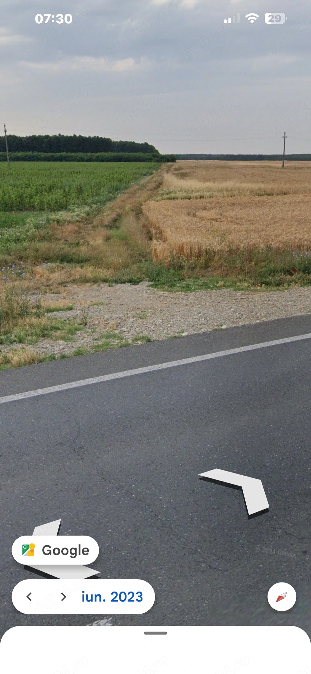 Vand teren extravilan langa padure