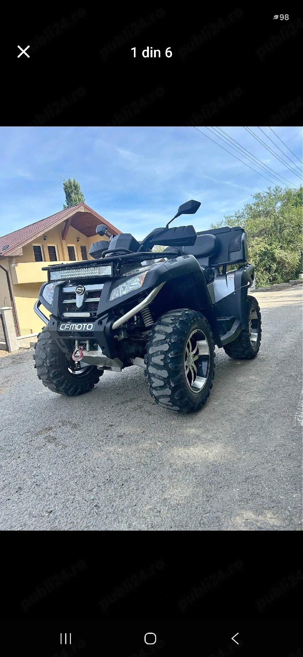 Atv cf moto
