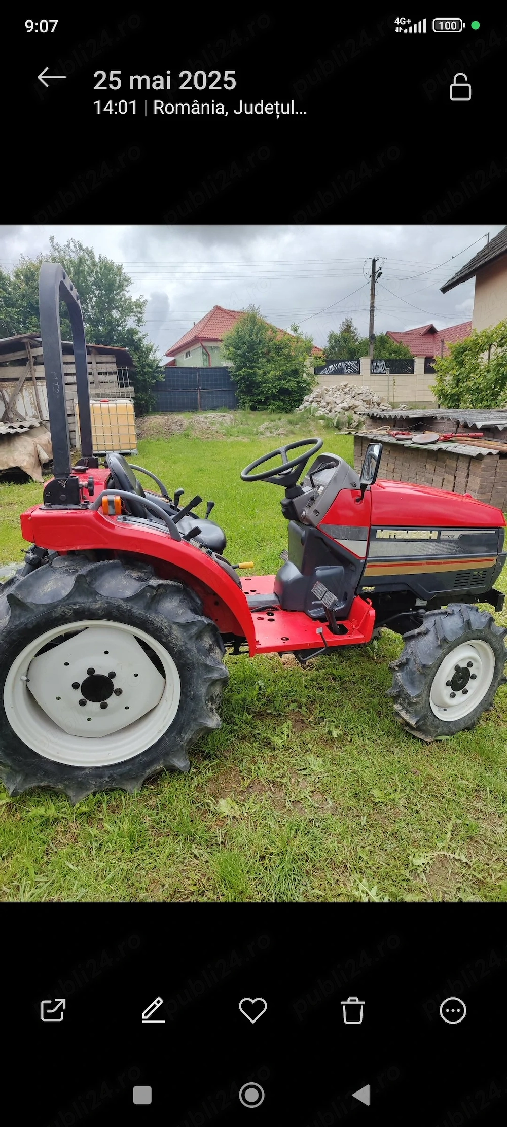 Tractor Mitsubishi 