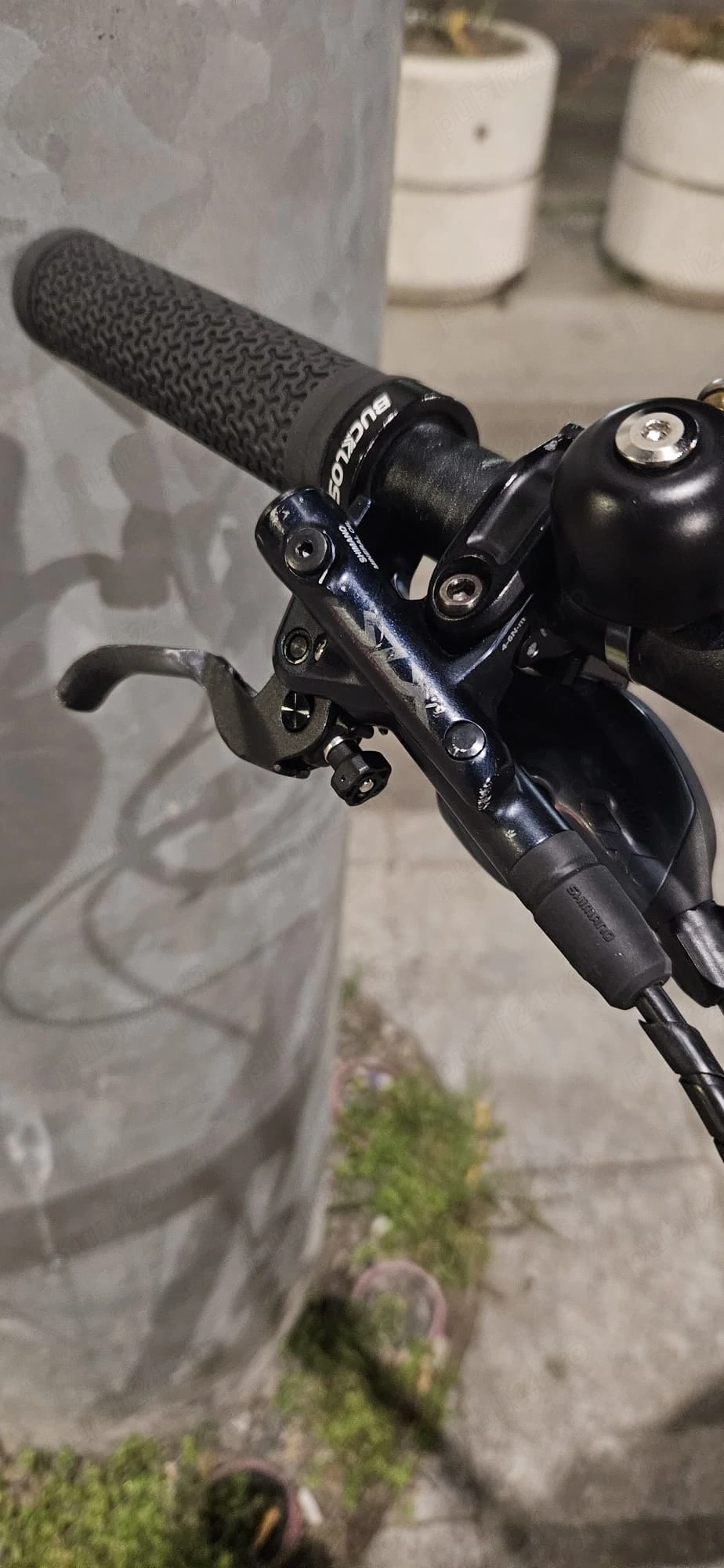 Set frâne față-spate Shimano SLX M7120 4-pistoane