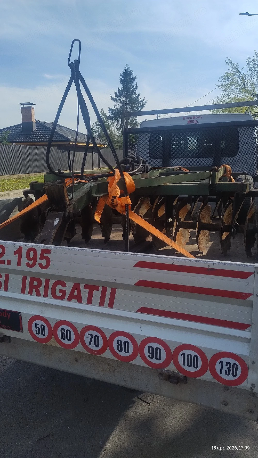 Vand disc agricol 2, 2 m