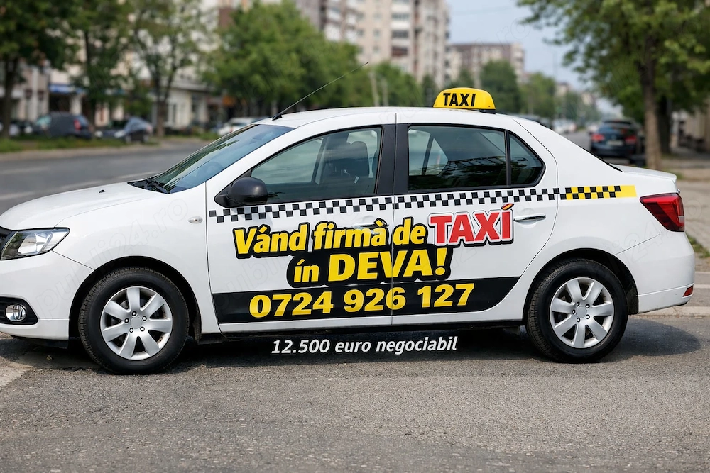 Vând Firma de taxi în deva