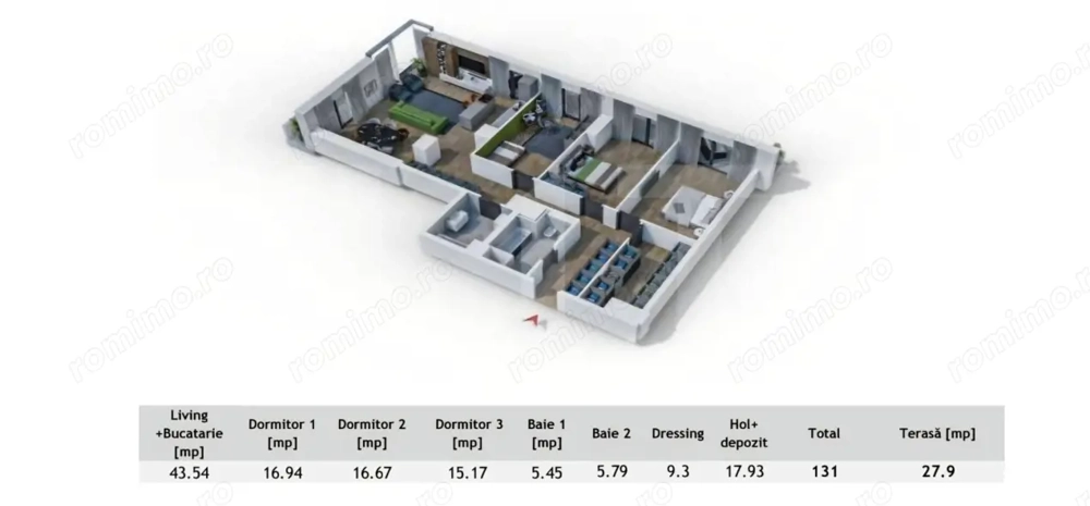 Penthouse urban cu terasă generoasă – 4 camere, spațiu spectaculos, Central 