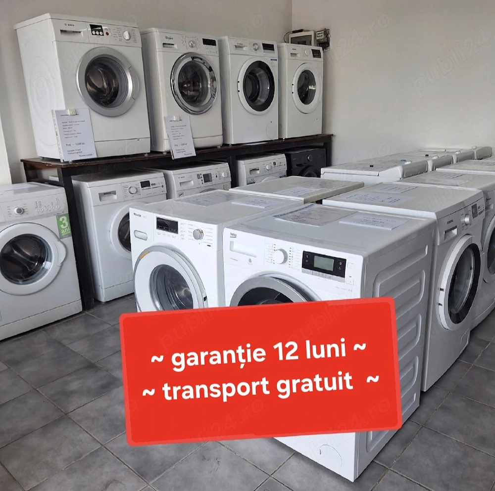 Mașini de spălat rufe automate   import Germania. 