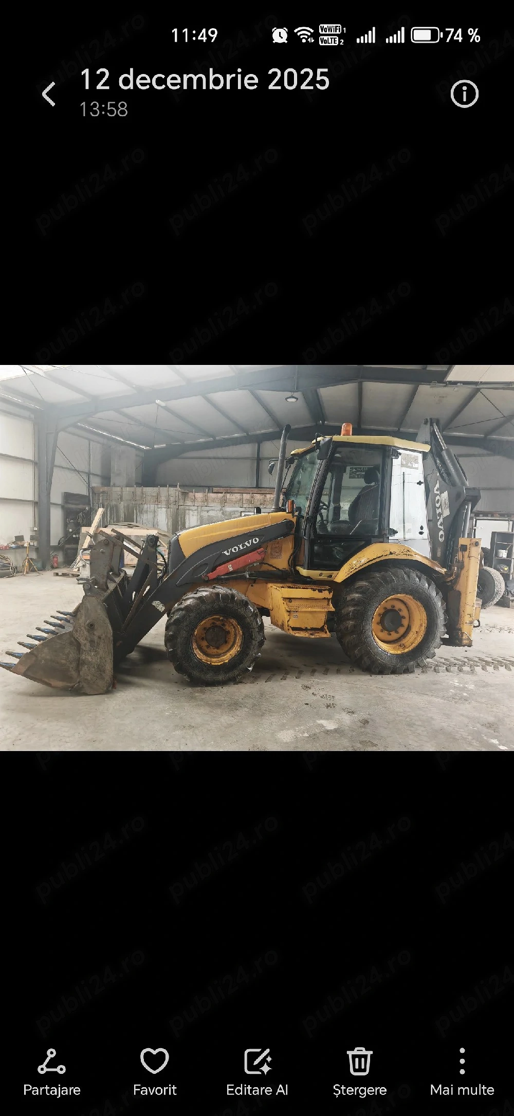 Buldoexcavator VOLVO