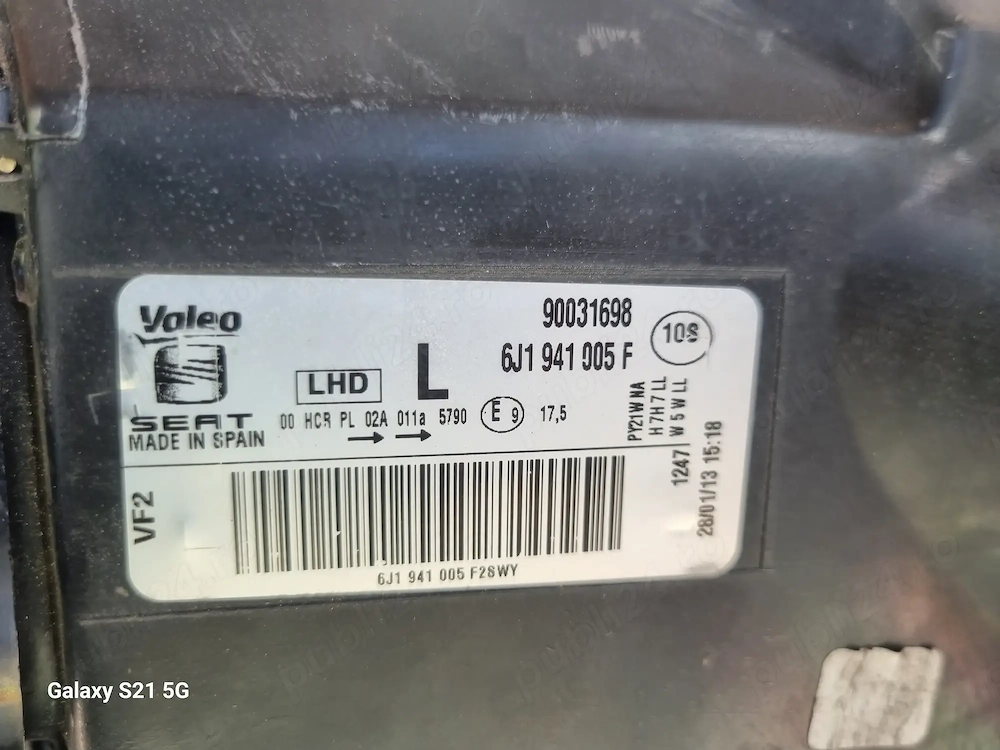 Vând Far seat ibiza 6j