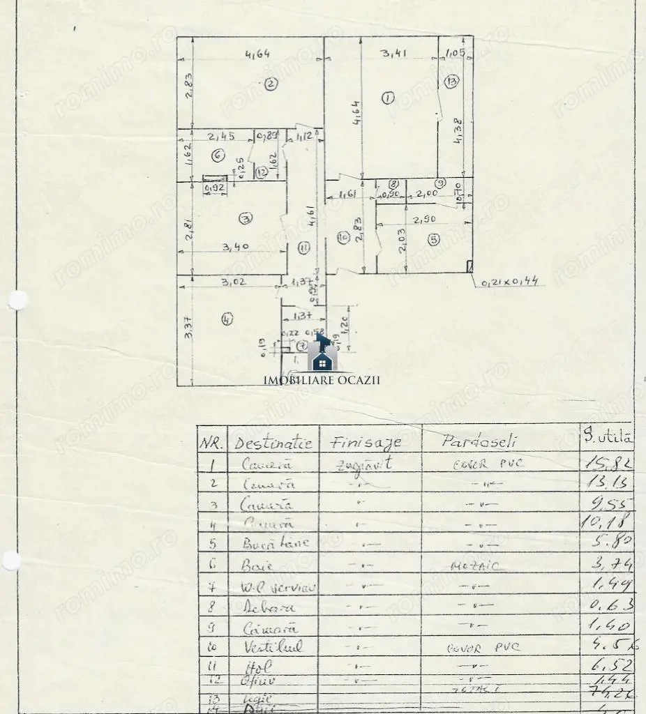 Apartament 4 Camere Decomandat Brancoveanu-Covasna