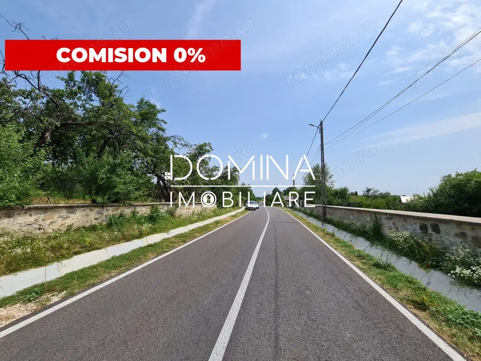Vânzare teren *17,8 ha - front stradal 40 m.l.* Comuna Runcu - Sat Dobrița
