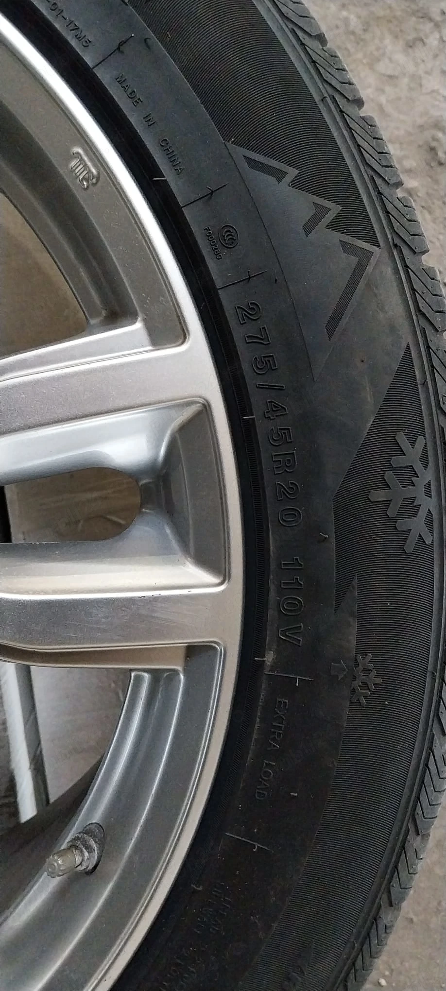 4 cauciucuri iarna Snowdragon 275/45R20, fara jante-  UHP M+S pentru X5, X6, SUV