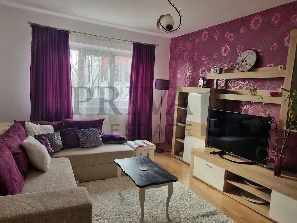 Apartament mobilat 2 camere, 54 mp, etaj 3,Girocului