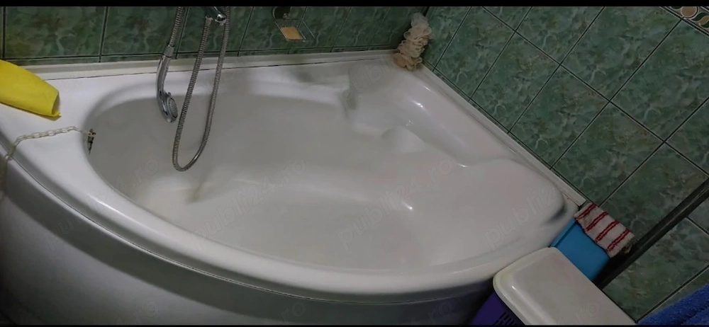 Vand cada de dus 150 100 cu masca si suport fix