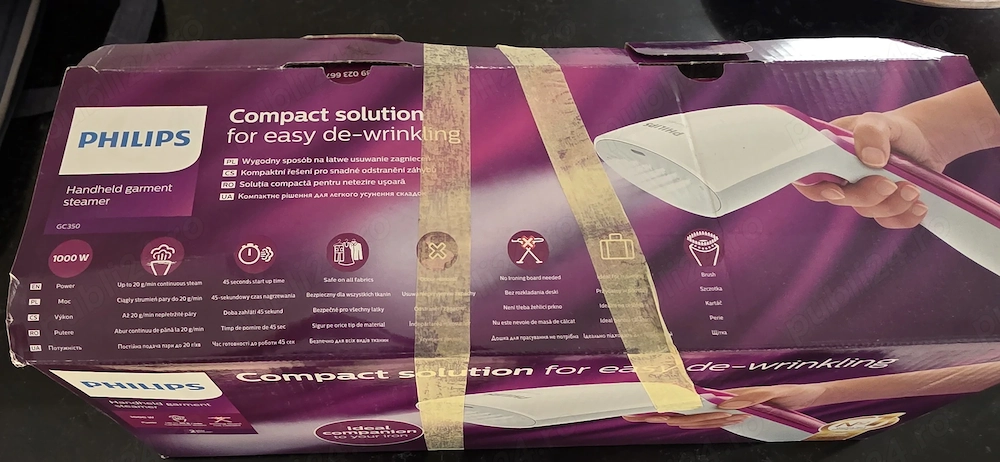 Fier de călcat compact