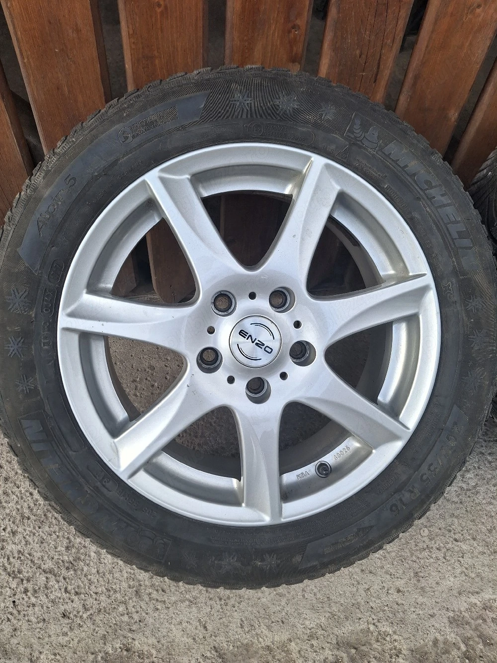 jante aliaj aluminiu pe 16 + anvelope iarna 