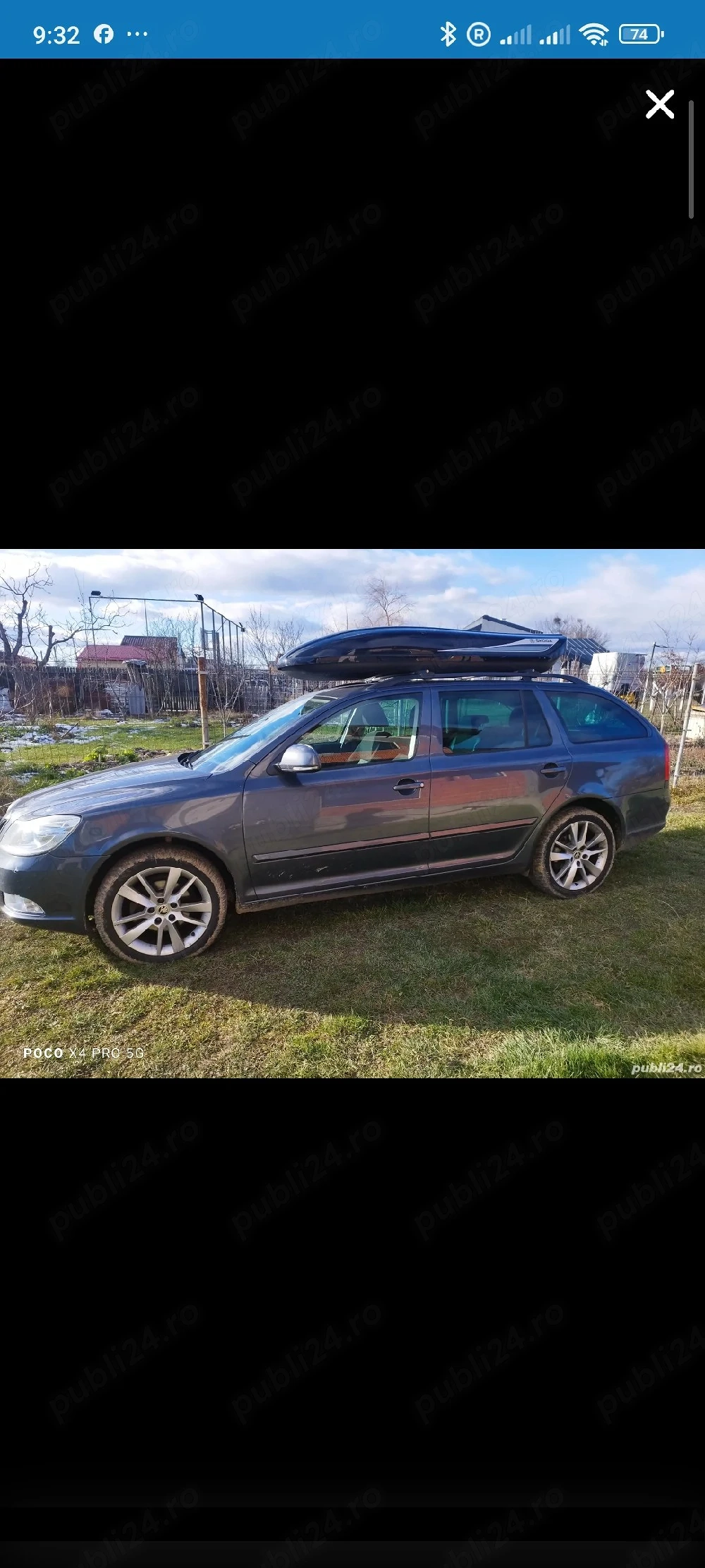 Portbabaj plafon Skoda 380 l + bare