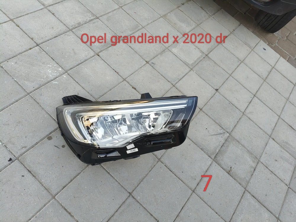Far dreapta Opel Grandland X 2020