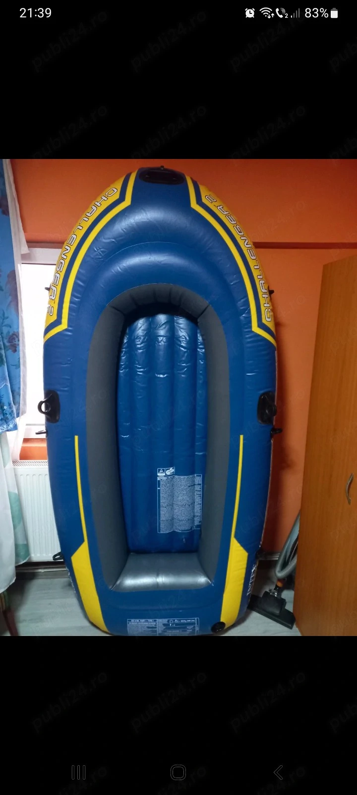 Barca intex chalenger 