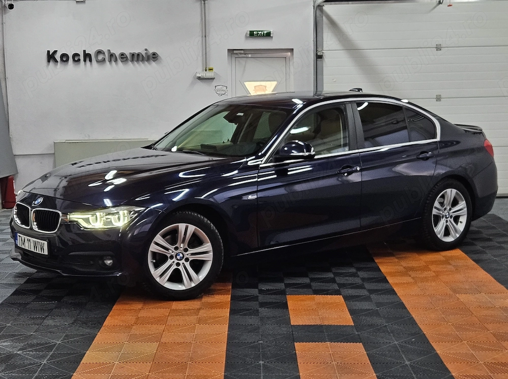 BMW 320d automat inmatriculat RO EURO 6, Sport Line, piele, Hi-fi, LED, TVA deductibil