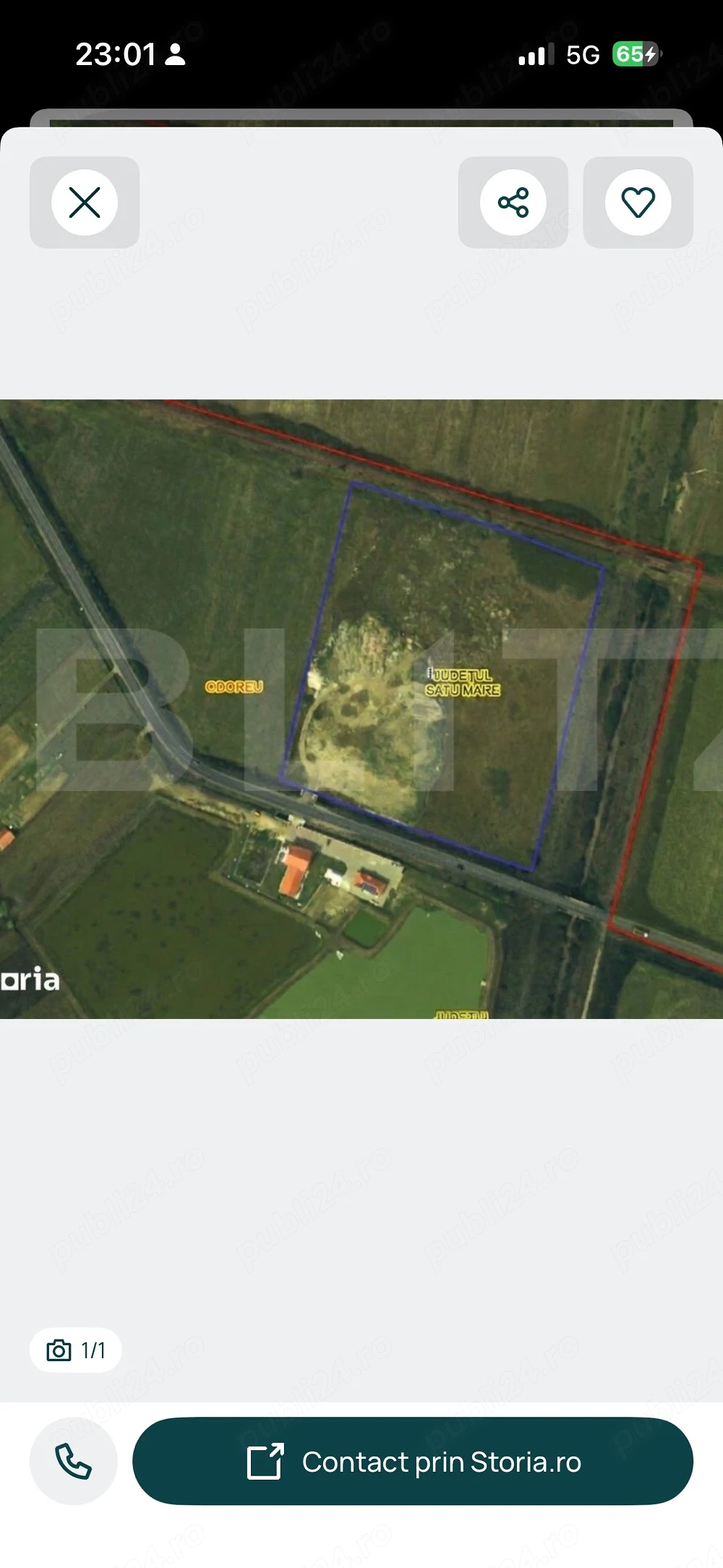 teren intravilan 3,6 ha odoreu iesire 