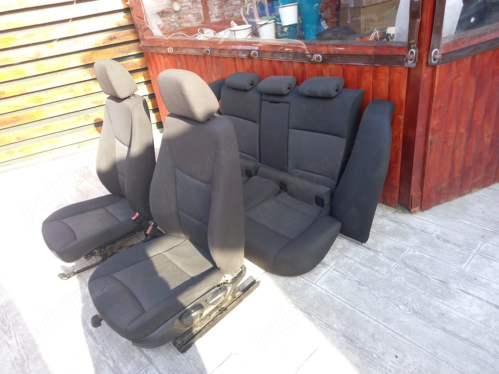 Interior E90 cu incalzire si rabatare