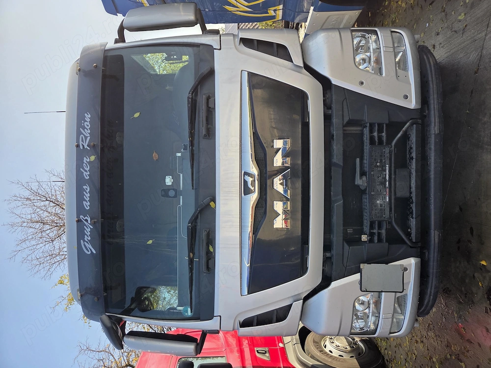 MAN 18.500, 2019, ARGINTIU, 591.059km, kit basculare