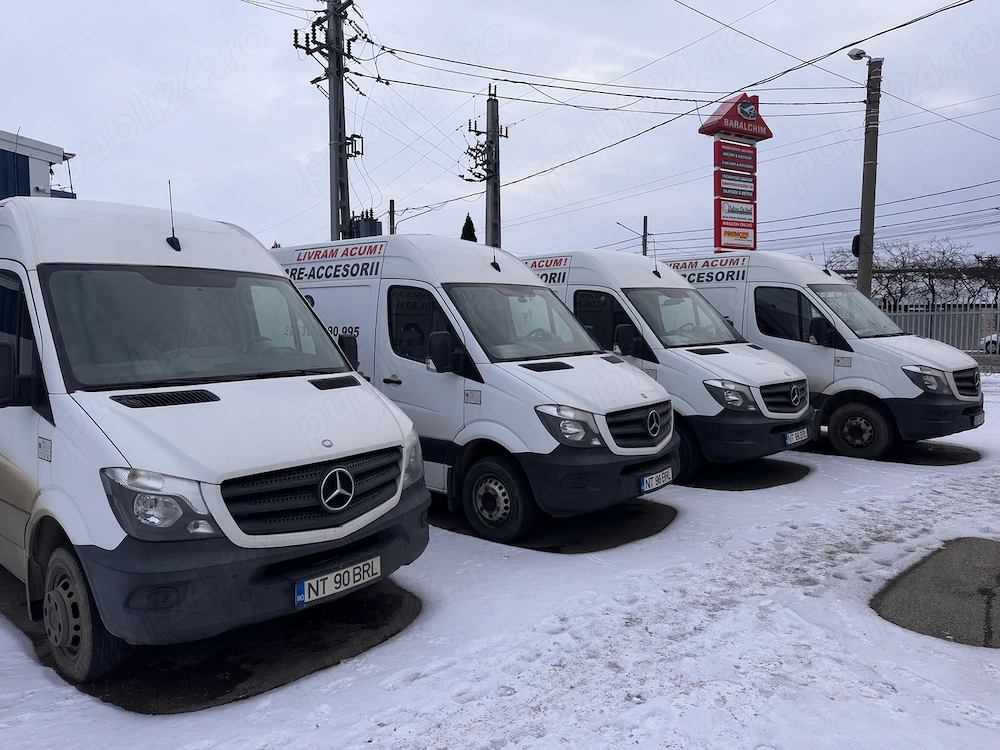 Mercedes-Benz Sprinter 516 CDI 2014-2015, Punte Dubla, Cat. C, 4 buc. la Vanzare