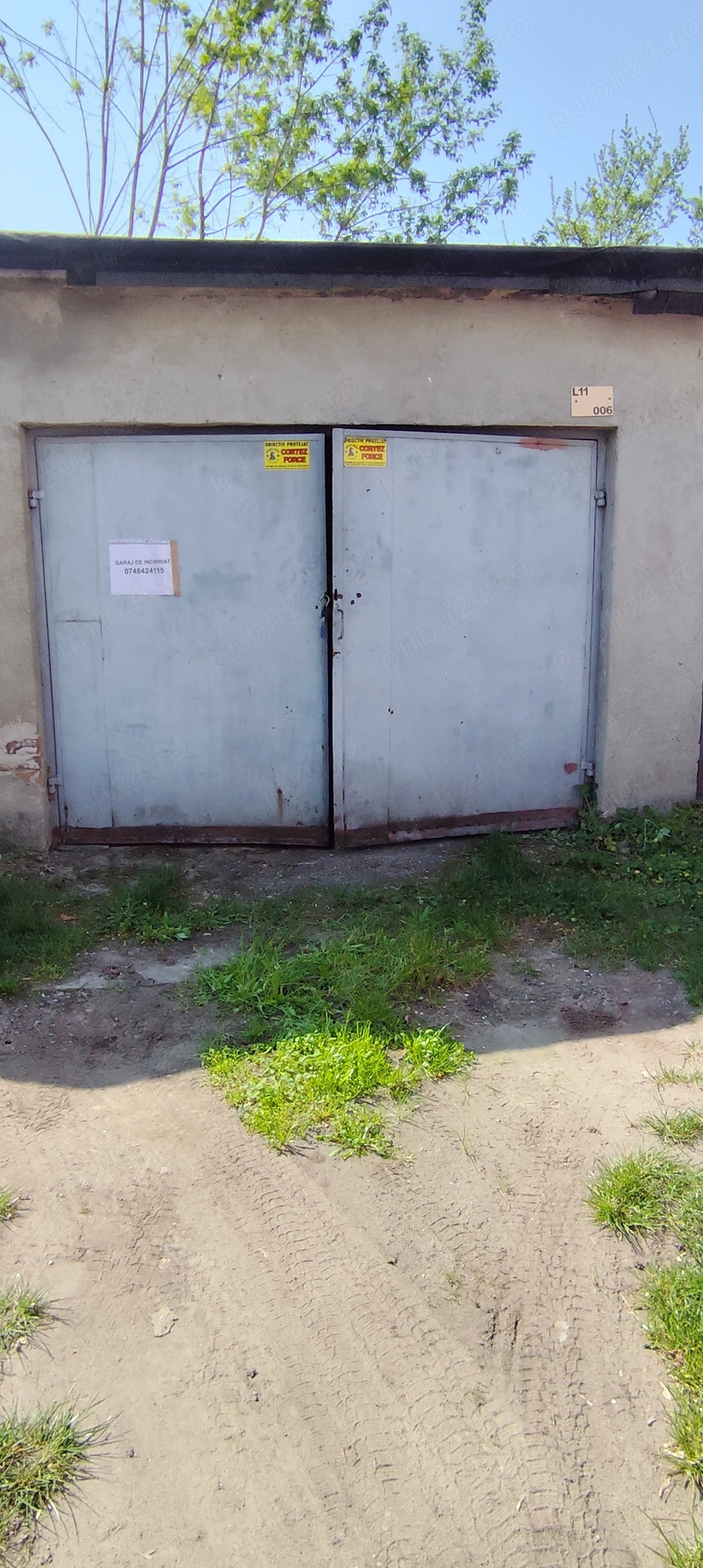 garaj de inchiriat zona Delavrancea