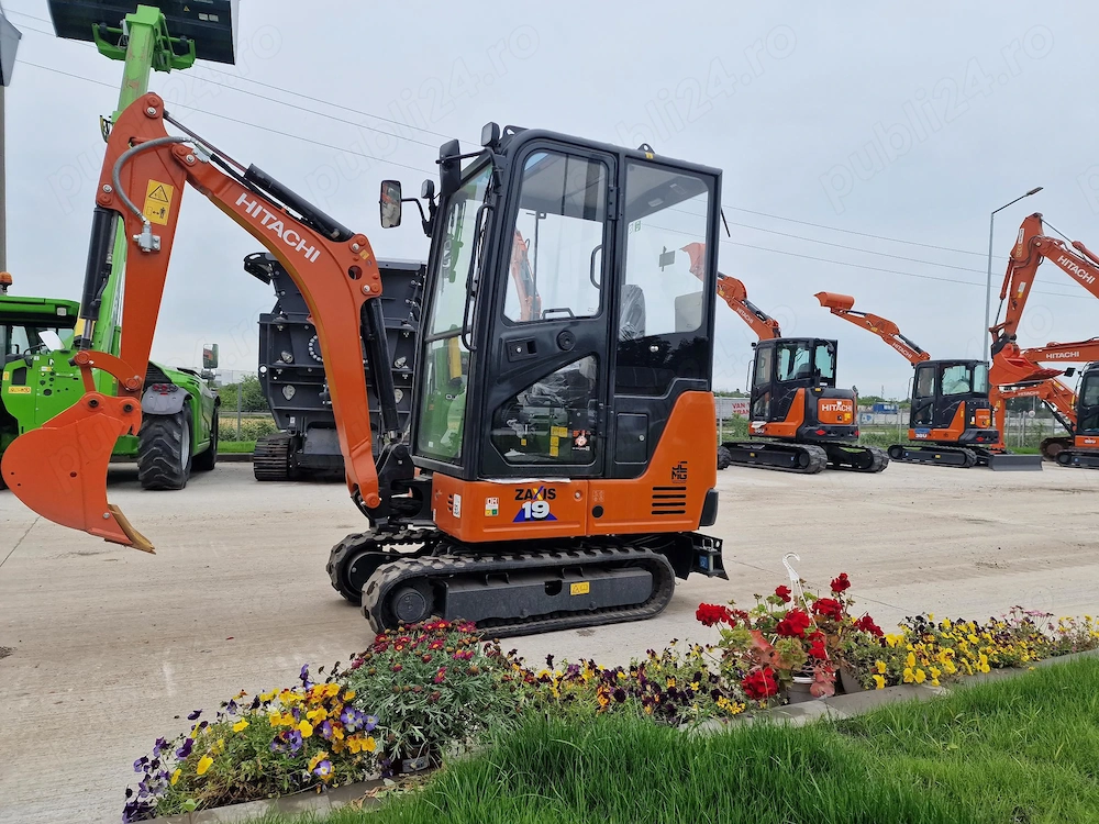 Excavator mini ZX19 Nou si SH oferte pe baza de vizionare